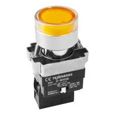 Кнопка ИЭК LAY5-BW3561 с подсветкой желтый 1з (BBT50-BW-K05)