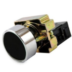 Кнопка ИЭК LAY5-BA21 без подсветки черная 1з (BBT60-BA-K02)
