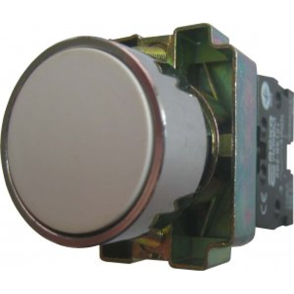 Кнопка "Старт" АсКо XB2-BA11 белая (A0140010061)