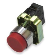 Кнопка ИЭК LAY5-BL42 без подсветки красная 1р (BBT71-BL-K04)