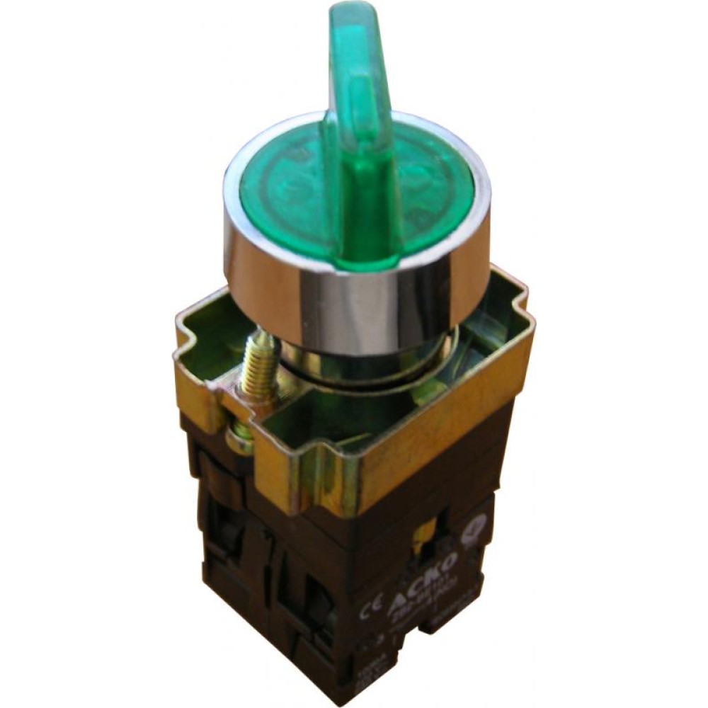 Кнопка поворотная АсКо XB2-BK2365(с подсветкой) (A0140010012)