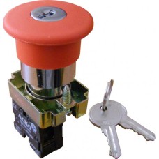 Кнопка безопасности АсКо XB2-BS142 (возврат ключом) (A0140010016)
