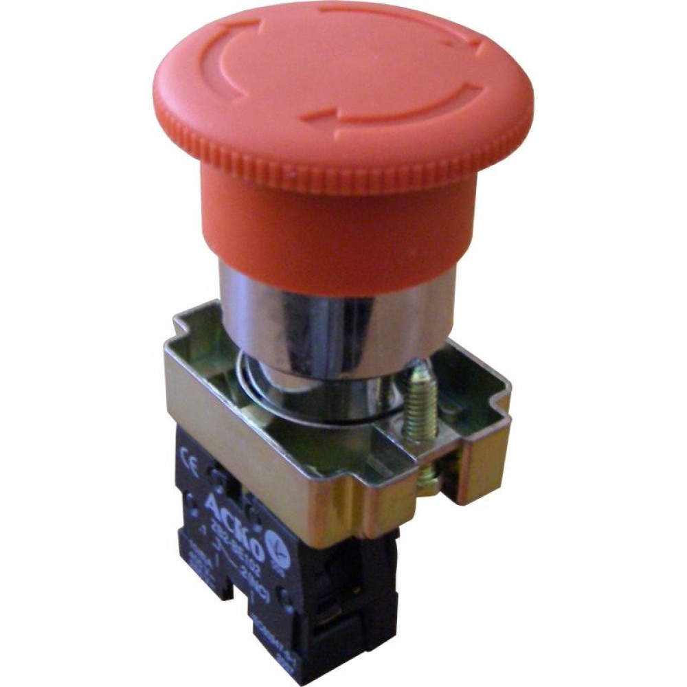 Кнопка безопасности АсКо XB2-BS442 (возврат поворотом) (A0140010082)