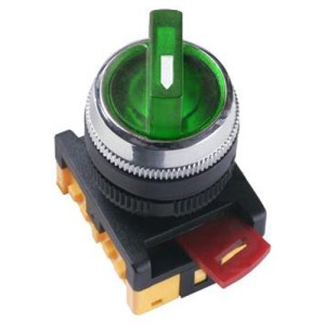 Переключатель ИЭК АNСLR-22-3 зеленый неон 240В 1з+1р (BSW10-ANCLR-3-K06)