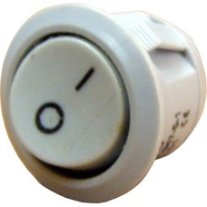 Переключатель АсКо YL213-01 круглый серый