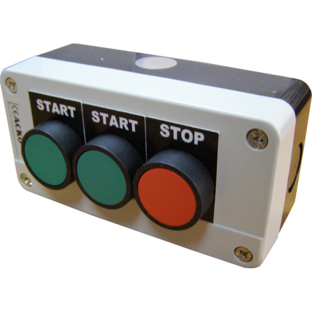 Пост 3-х местный АсКо XAL-B361Н29 1р+1з (A0140020008)