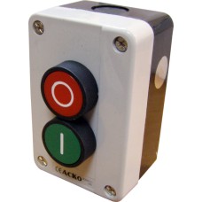 Пост 2-х местный АсКо XAL-B213 нажимной 1р+1з (A0140020006)