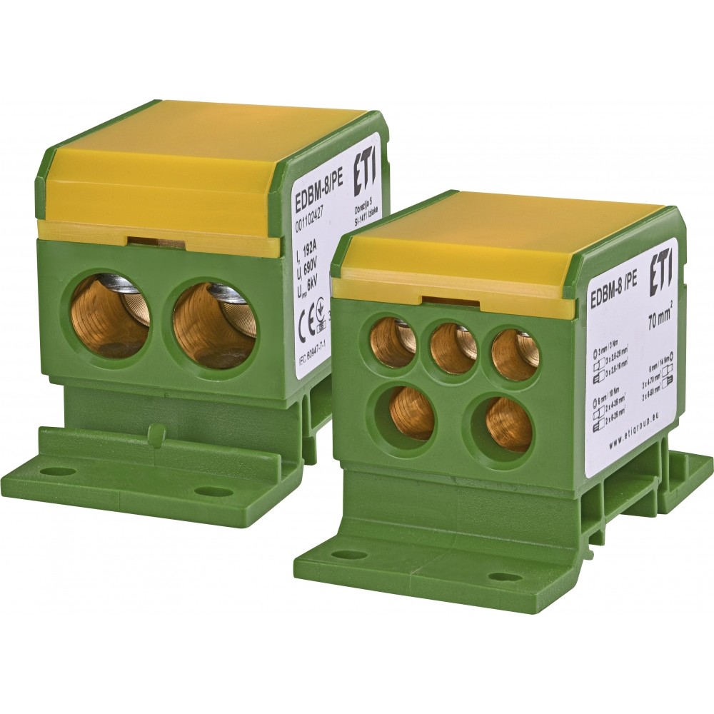 Блок розподільчий ETI EDBM-8 / PE (1102427)