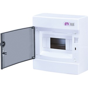 Щит зовнішній розподільчий ETI ECT 8 PT (1101000)