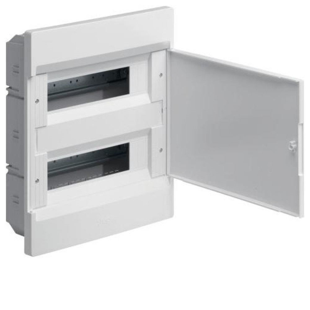 Корпус HAGER Cosmos VR212PD вбудовується 2х12 (біла дверцята)