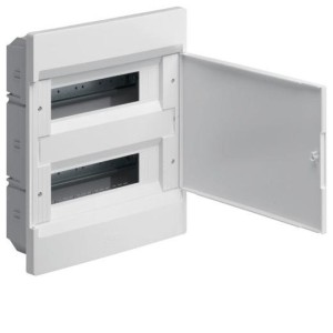 Корпус HAGER Cosmos VR212PD вбудовується 2х12 (біла дверцята)
