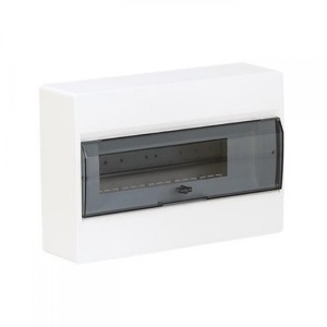 Корпус HAGER Cosmos VD118TD навісний 1х18 (чорна дверцята)