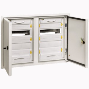 Корпус металевий ІЕК ЩРВ-2x24з-1 38 IP31 UNIVERSAL