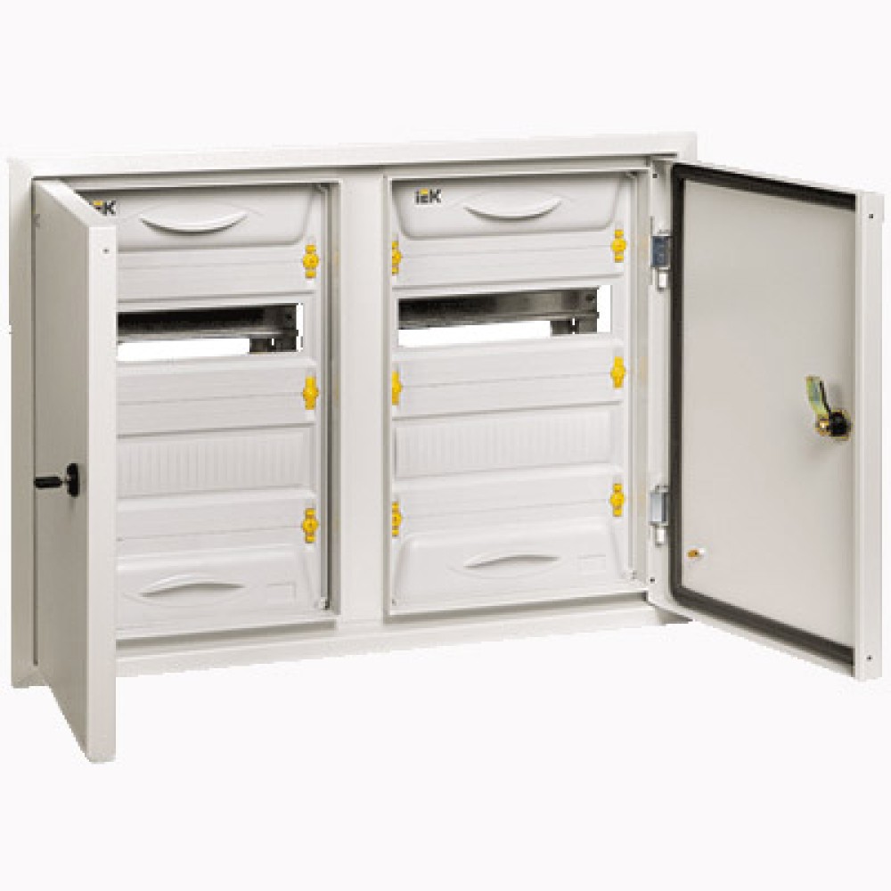 Корпус металлический ИЭК ЩРв-2x24з-1 36 IP31 UNIVERSAL (MKM12-V-2X24-31-Z-U)