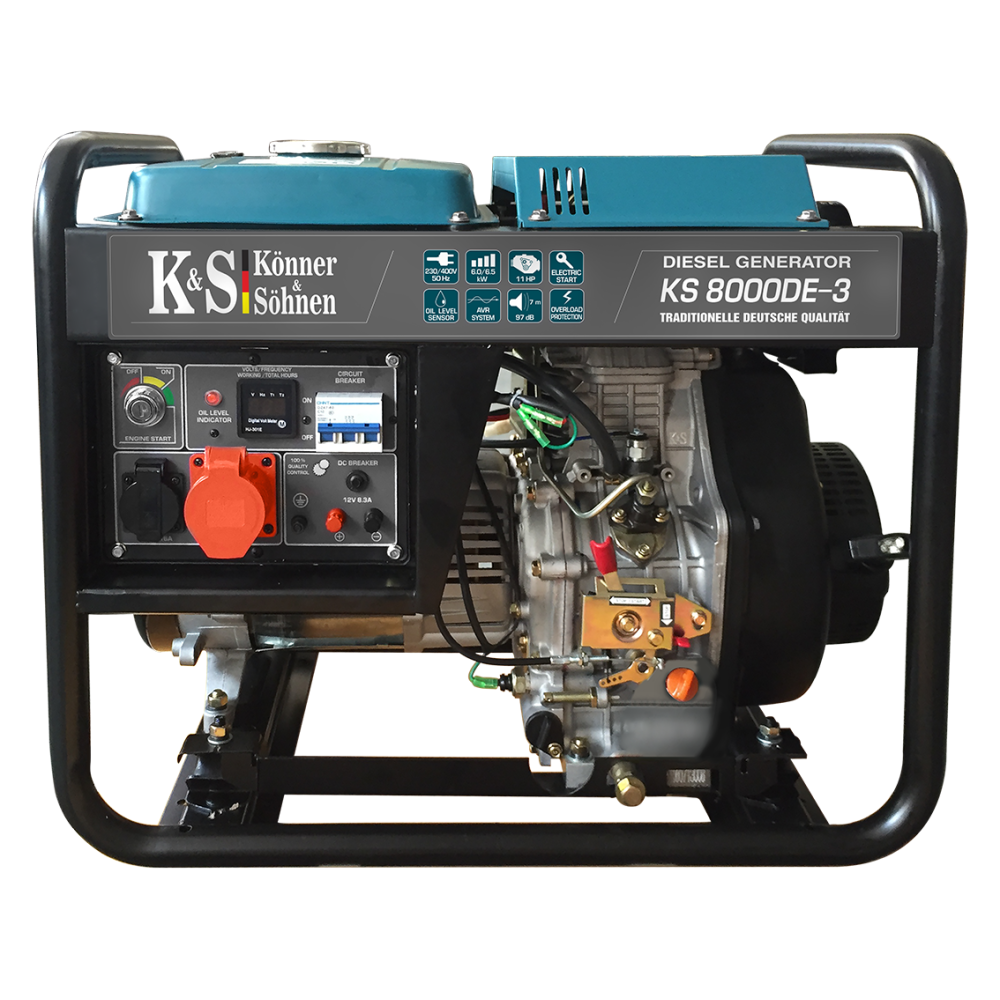 Генератор дизельный Konner&Sohnen KS 8000DЕ3
