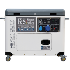 Генератор дизельный Konner&Sohnen KS 9200HDE ATSR