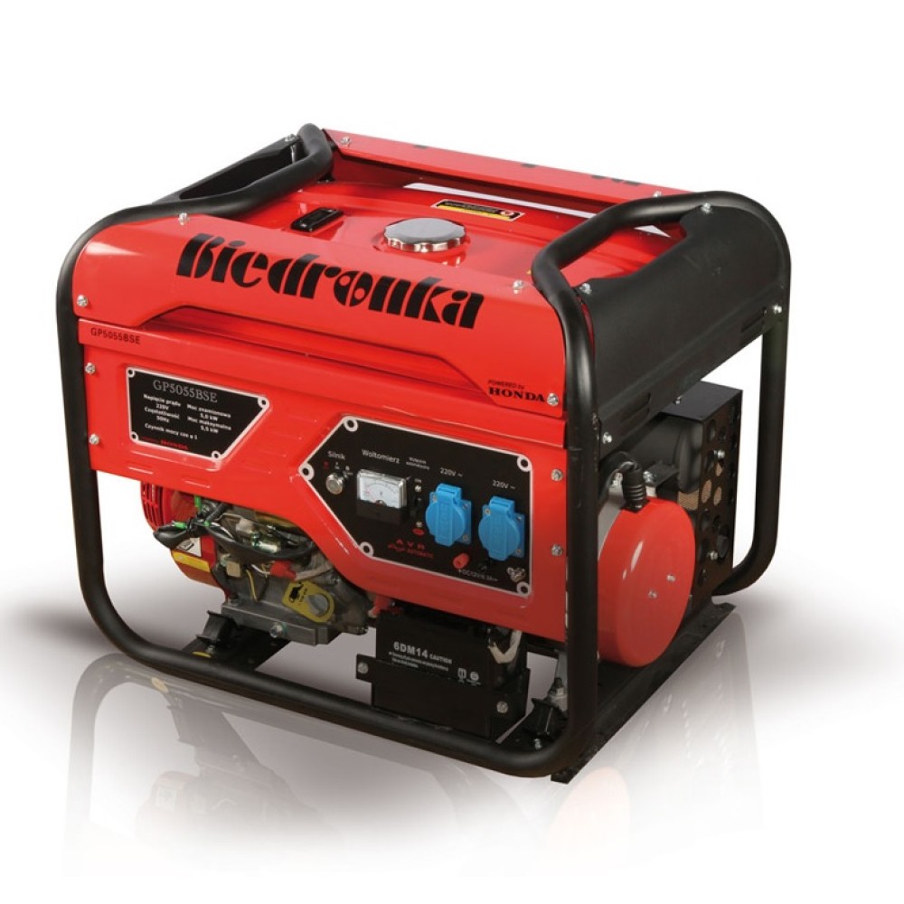 Генератор бензиновий BIEDRONKA GP5055BSE