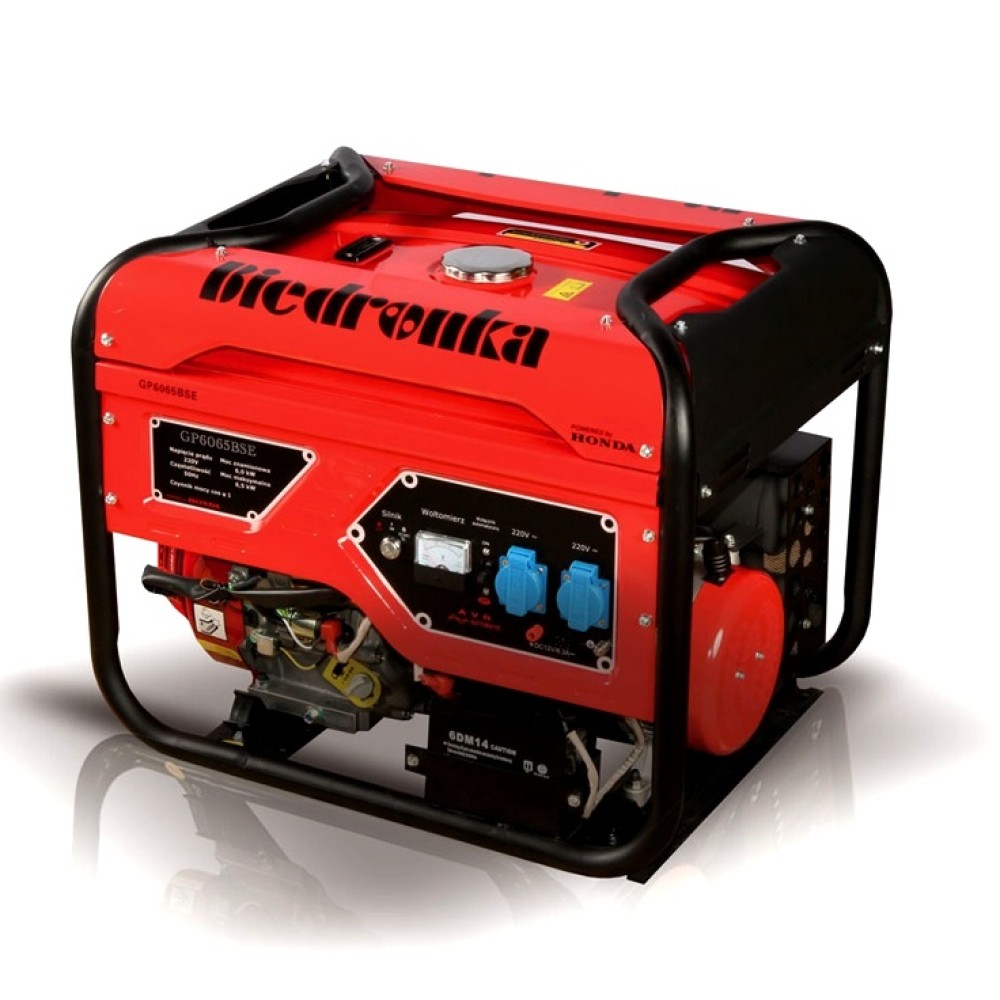 Генератор бензиновий BIEDRONKA GP6065BSE