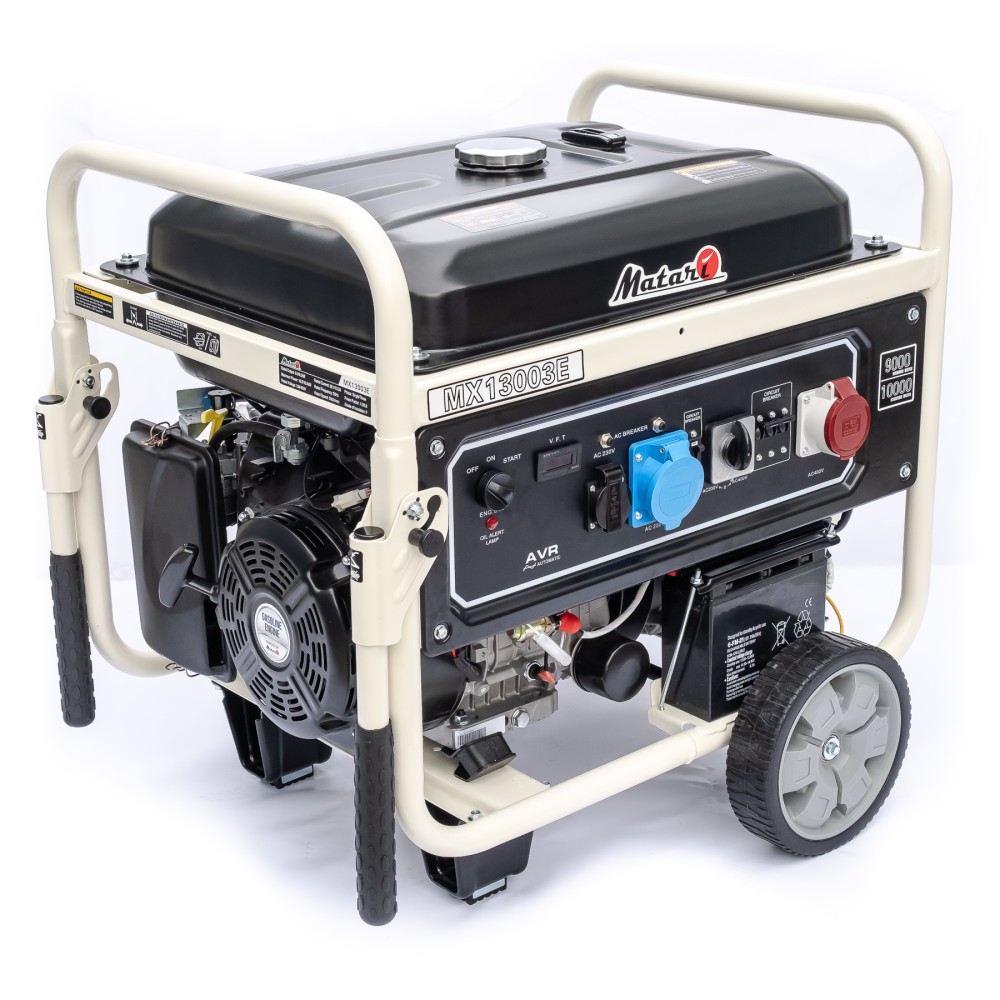 Генератор бензиновый Matari MX13003EA+Блок керування ATS MATARI 1P64/3P32