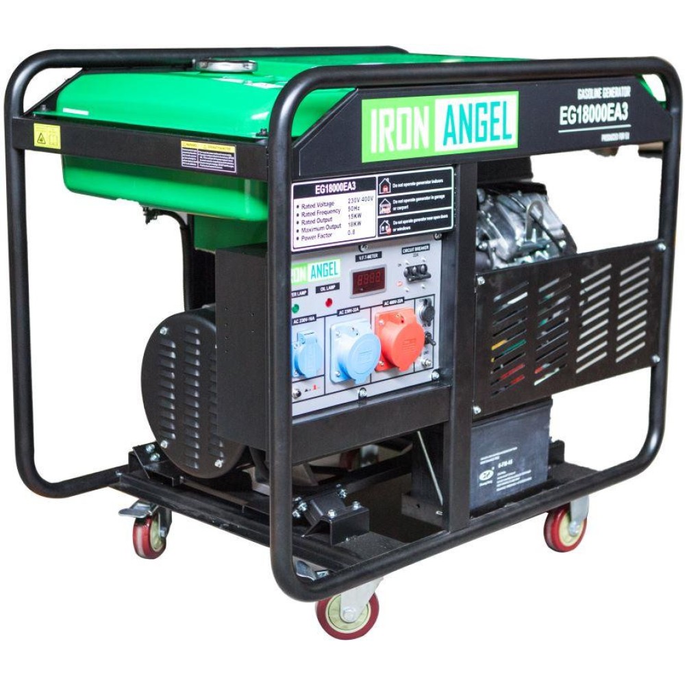 Генератор бензиновый IRON ANGEL EG18000EA30