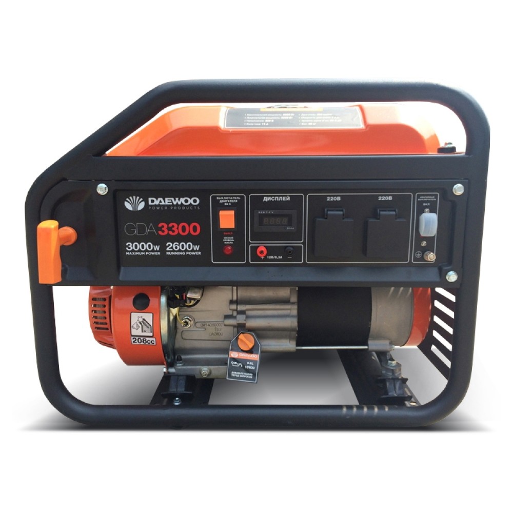 Генератор бензиновый Daewoo GDA 3300