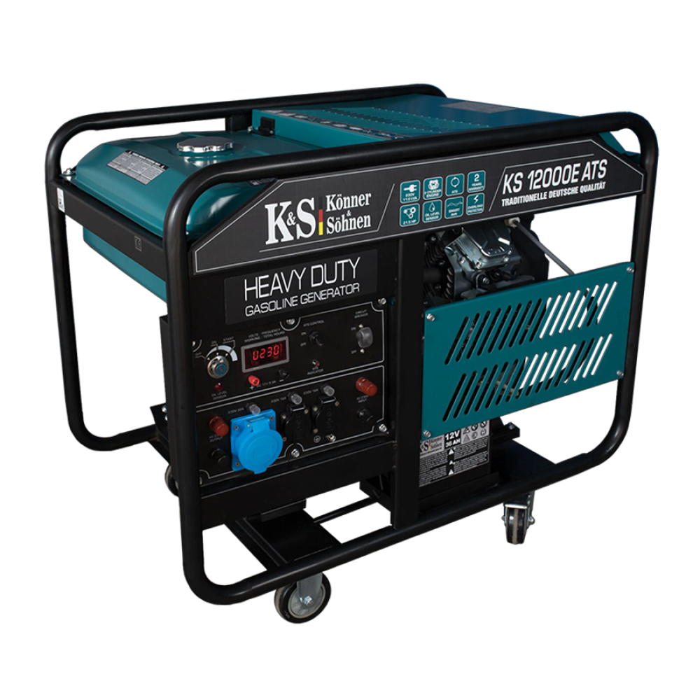 Генератор бензиновый Konner&Sohnen KS 12000E ATS