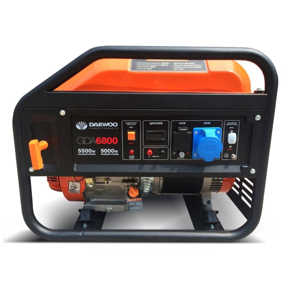 Генератор бензиновый Daewoo GDA 6800