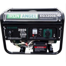 Генератор бензиновый IRON ANGEL EG 3200E-2 (Колеса)