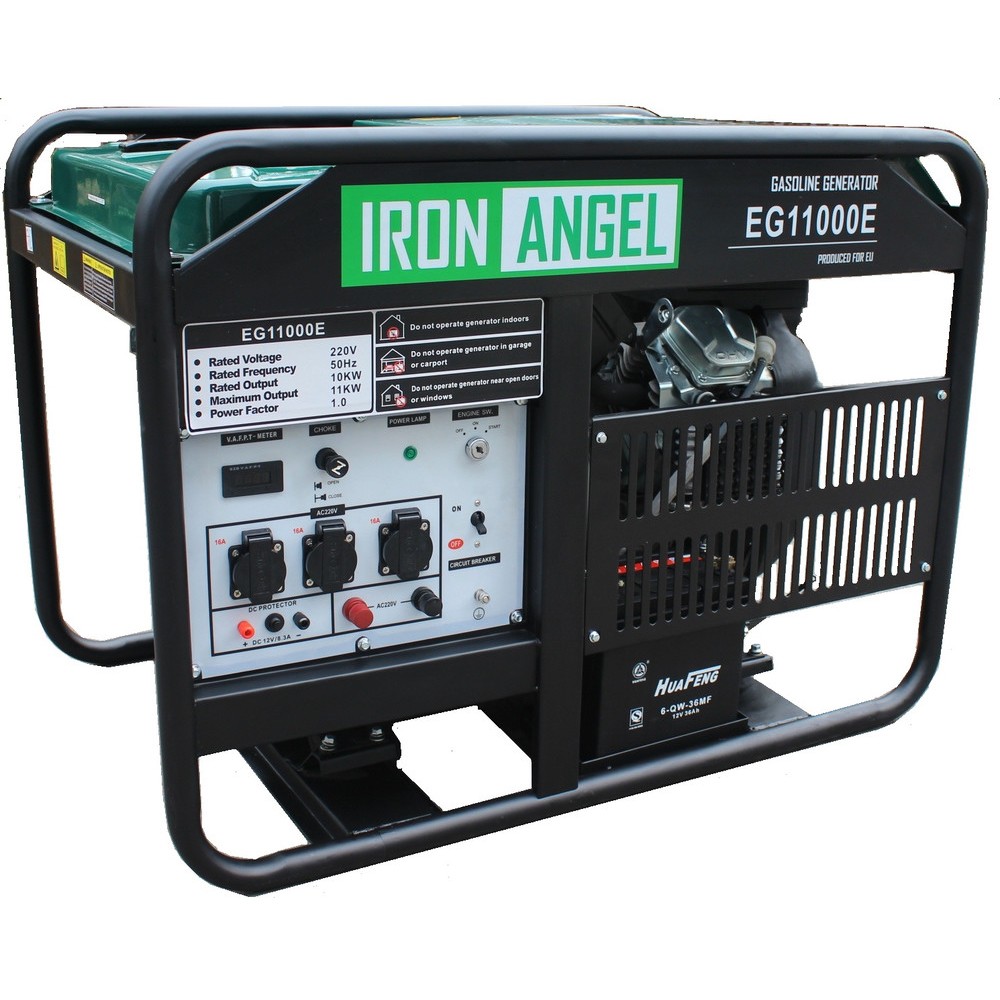 Генератор бензиновый IRON ANGEL EG 11000 E