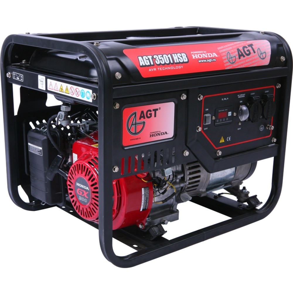 Генератор бензиновый AGT 3501 HSB TTL