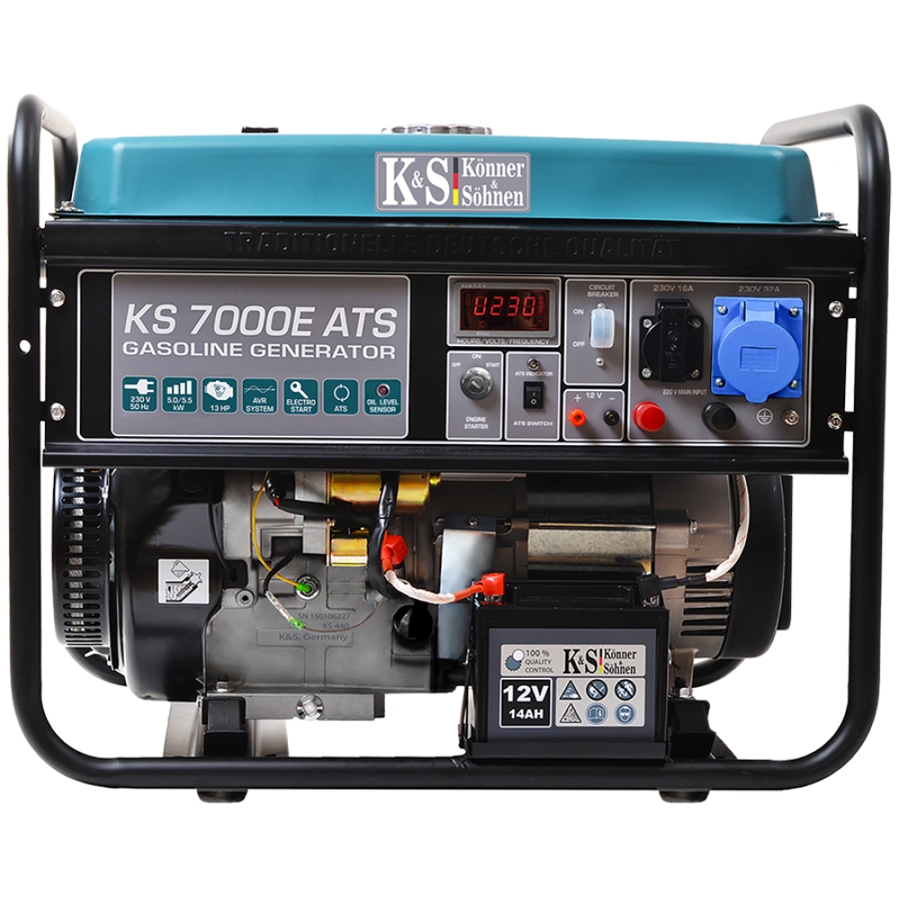 Генератор бензиновий Konner&Sohnen KS 7000E ATS