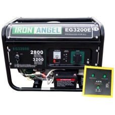 Генератор бензиновый IRON ANGEL EG3200Е ATS
