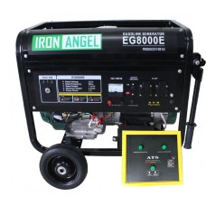 Генератор бензиновый IRON ANGEL EG8000E ATS