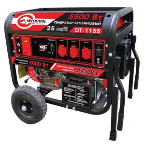 Генератор бензиновый Intertool DT-1155