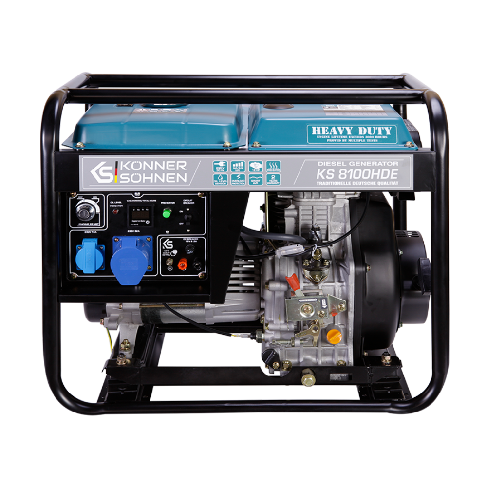 Генератор дизельный Konner&Sohnen KS 8100HDE