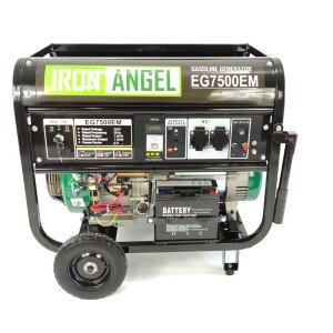 Генератор бензиновий IRON ANGEL EG 7500 E