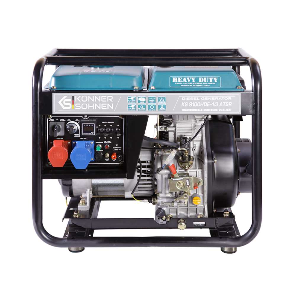 Генератор дизельный Konner&Sohnen KS 9100HDE-1/3 ATSR