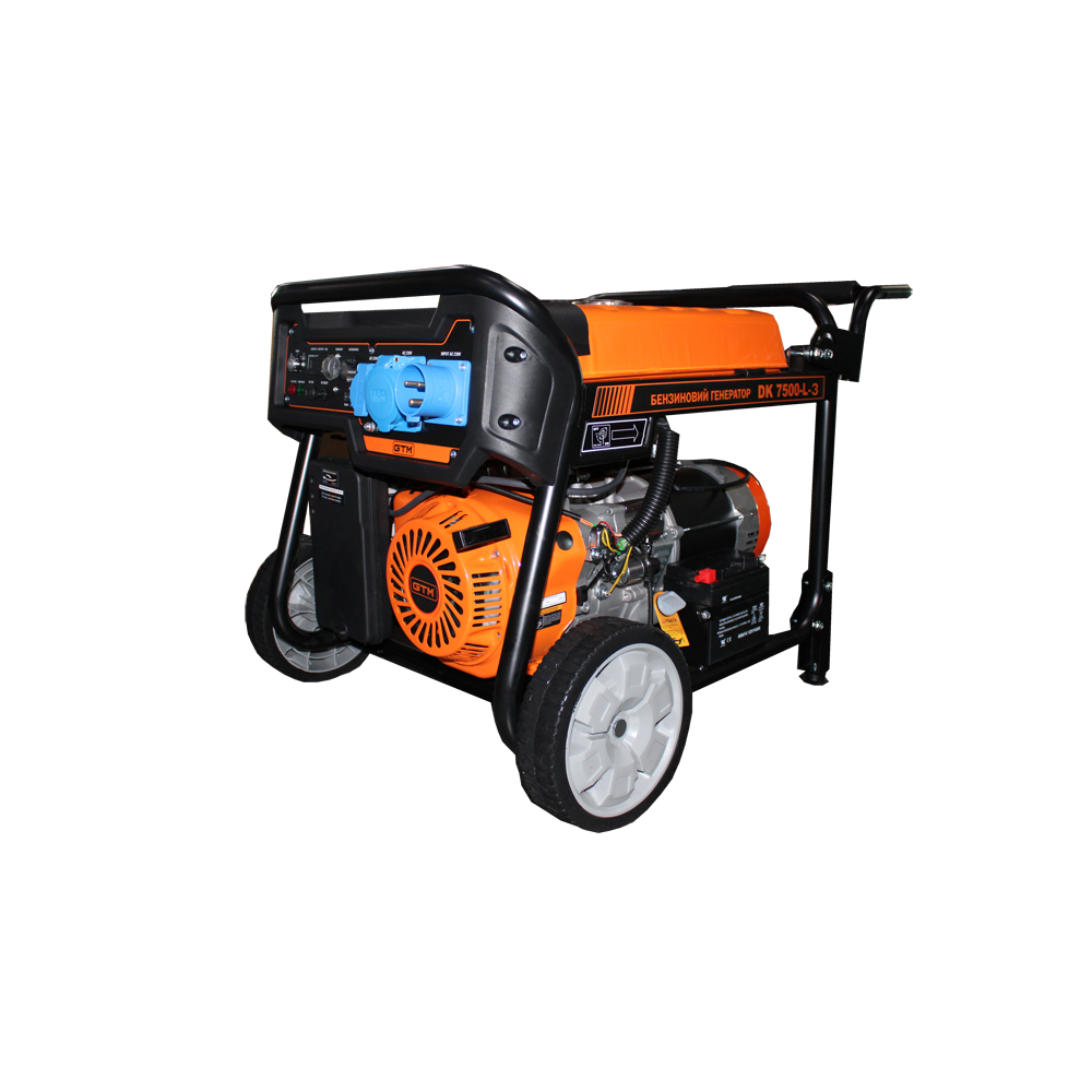 Генератор бензиновый GTM DK7500-L-3 (34064)