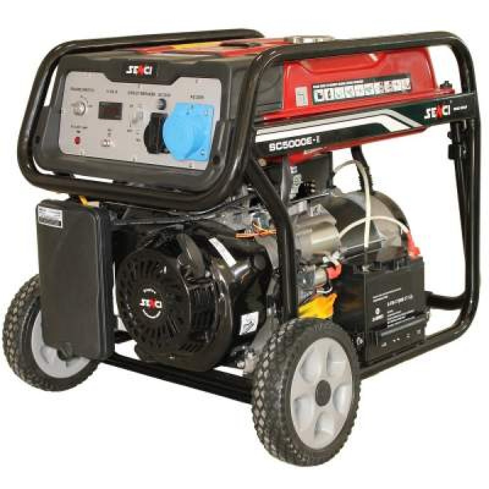 Генератор бензиновый SENCI SC5000E