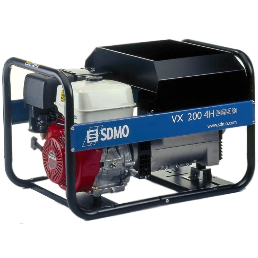 Генератор бензиновый SDMO VX 200/4 H-S