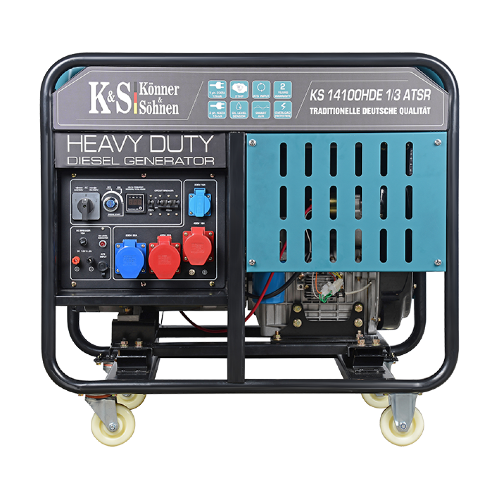 Генератор дизельний Konner&Sohnen KS 14100HDE 1/3 ATSR