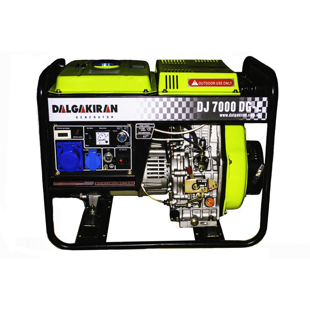 Генератор дизельный Dalgakiran DJ 7000 DG-E