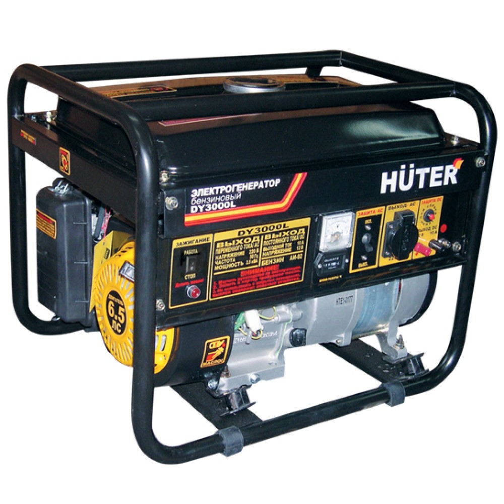 Генератор бензиновый HUTER DY 3000 L
