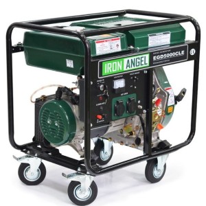 Генератор дизельний IRON ANGEL EGD 5000 CLE