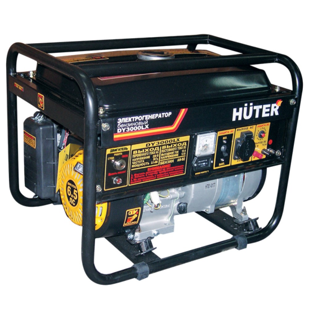 Генератор бензиновий HUTER DY 3000 LX
