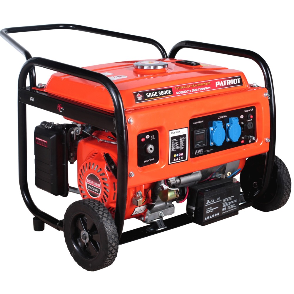 Генератор бензиновый PATRIOT SRGE 3800E