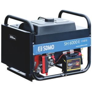 Генератор бензиновый SDMO SH 6000 E