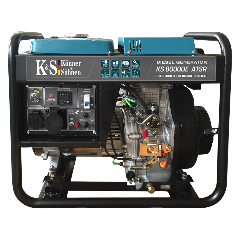 Генератор дизельный Konner&Sohnen KS 8000DЕ ATSR