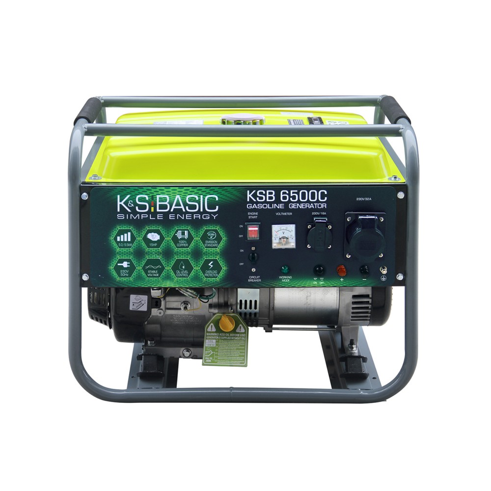 Генератор бензиновый Konner&Sohnen BASIC KSB 6500 С