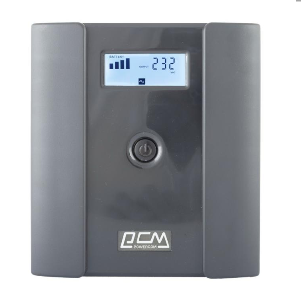 ДБЖ Powercom RPT-2000AP LCD Schuko